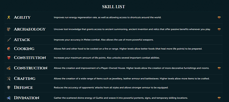 RS3 Other Skills