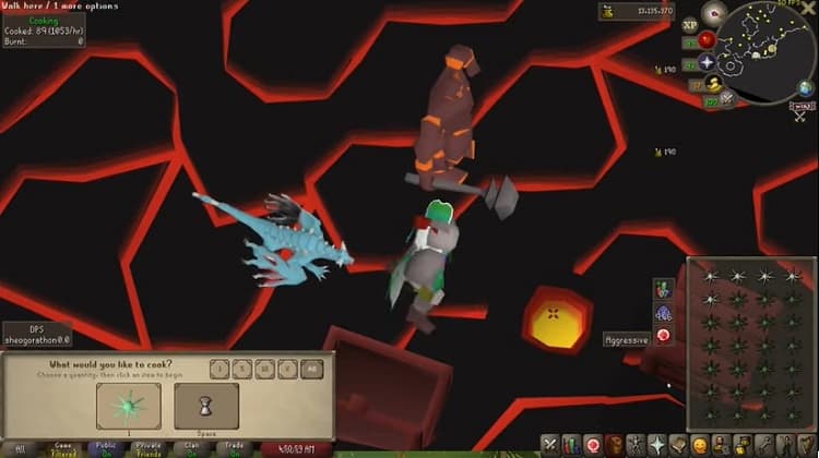 OSRS Cooking