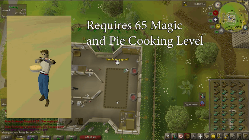 OSRS Pie Cooking