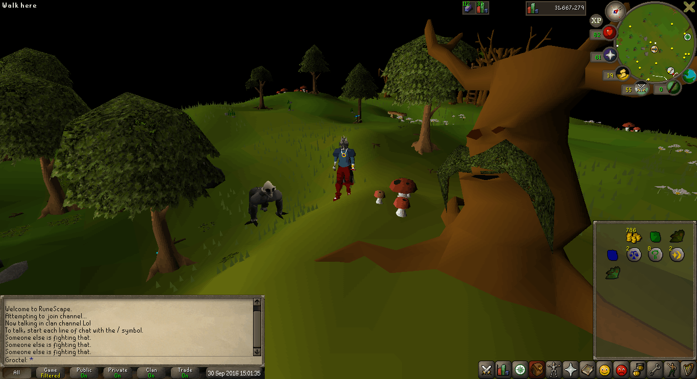 Tortured Gorilla in OSRS