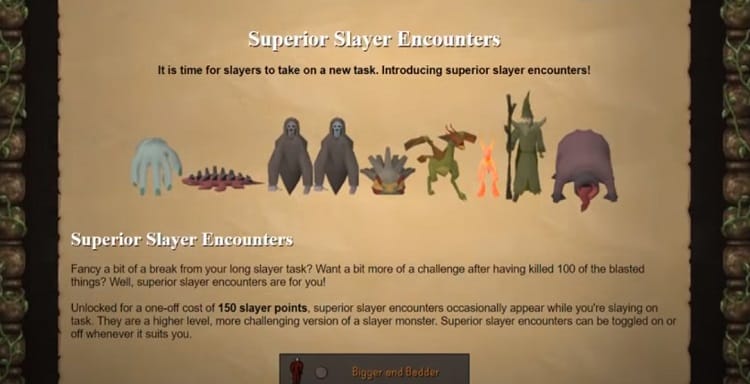 what is the combined slayer level