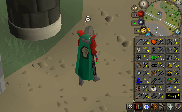 So Hard Btw (OSRS HCIM) on X: 70 Agility and Full Rogues Outfit done. 9  Fails in 17 runs, not too bad. 😀😀  / X