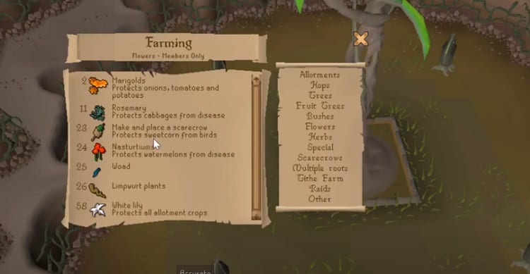 Other Garden Drops OSRS