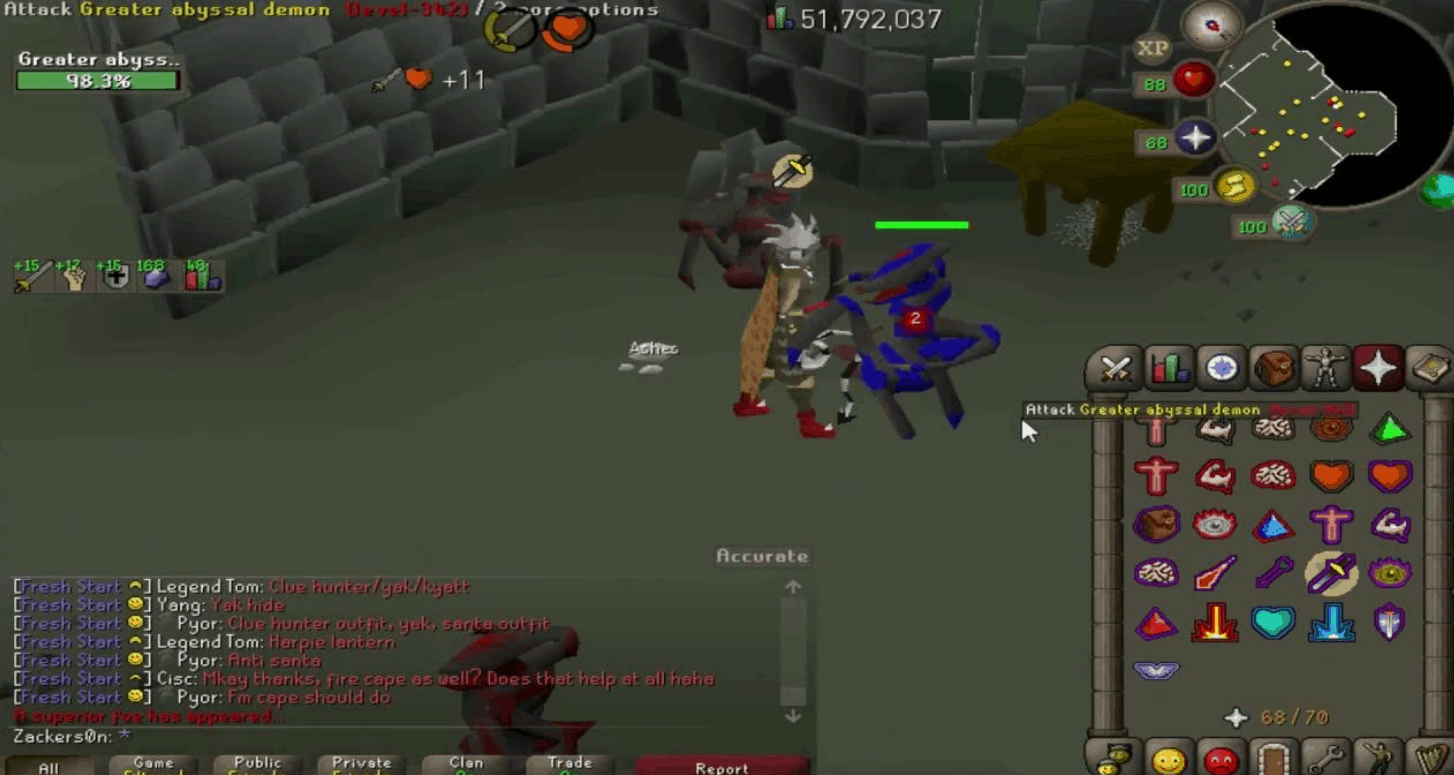 Abyssal Demon OSRS Guide Battling the Denizen of the Abyss Rune Fanatics