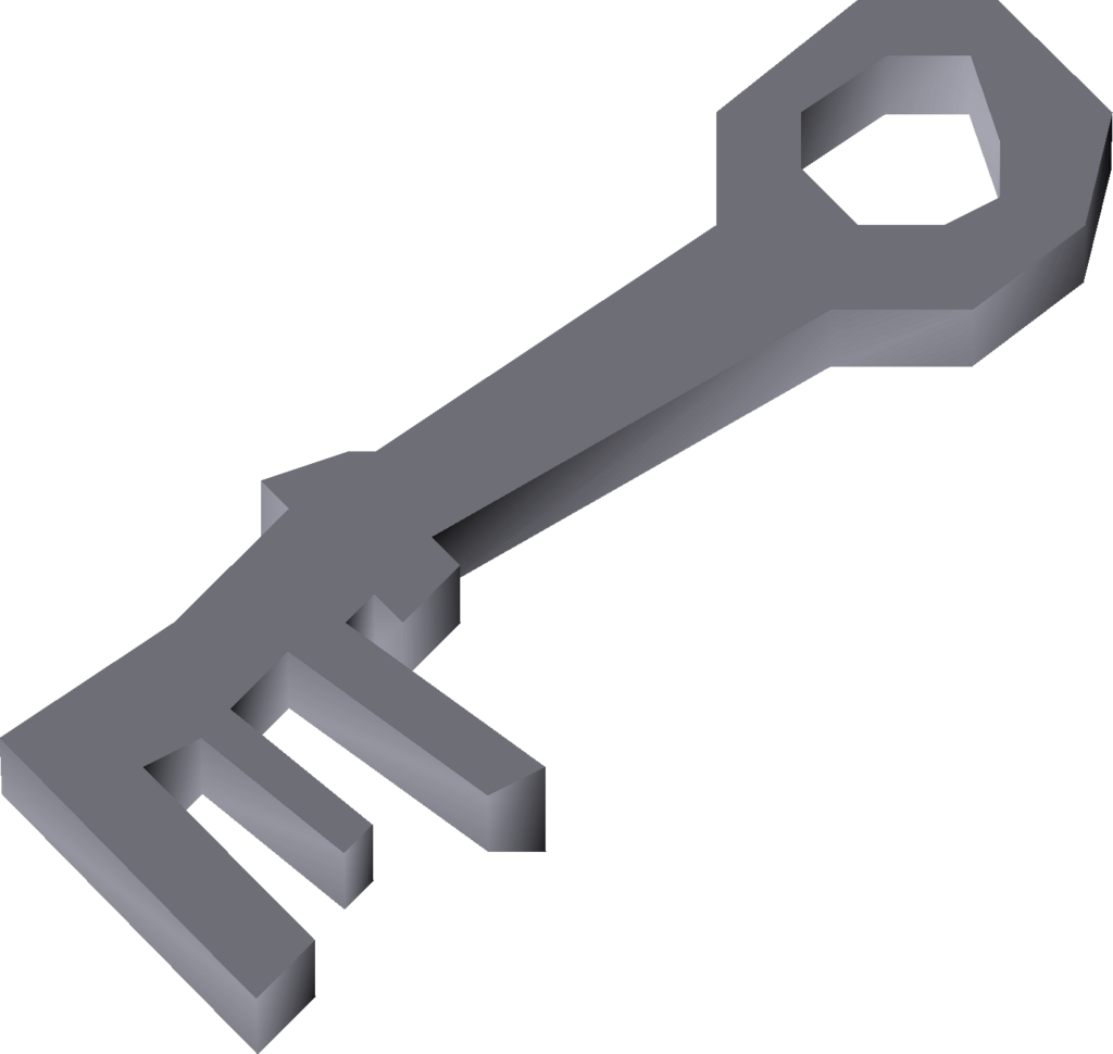 The iconic crystal key of Runescape. 