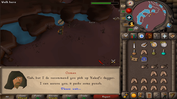 Contact OSRS quest