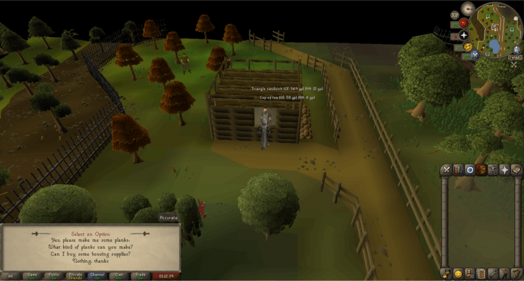 The Sawmill in the Woodcutting Guild is extremely convenient.