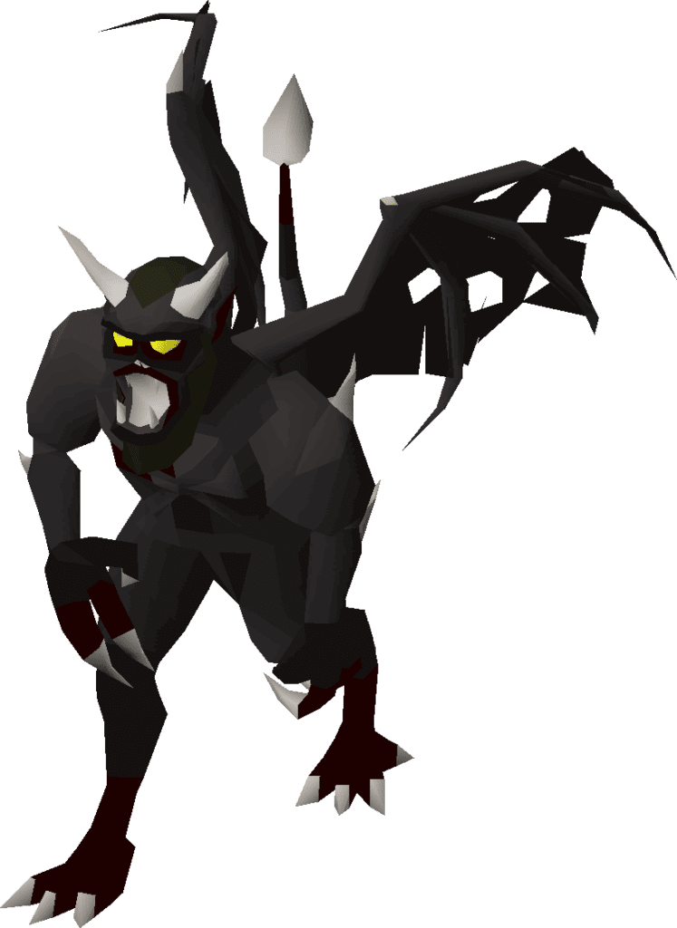 Black demons are my OSRS arch nemesis. 