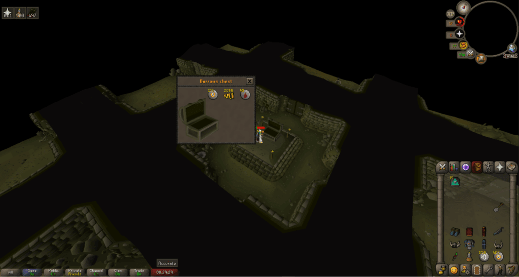 the best part about barrows loot is it's consistent