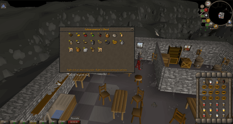 the culinaromancer's chest is a useful food shop for iron men